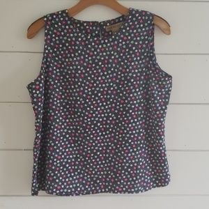 Polka dot blouse